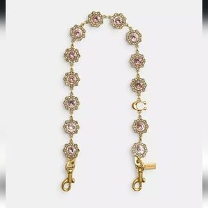 NWT Coach Short Jewerly Chain Strap